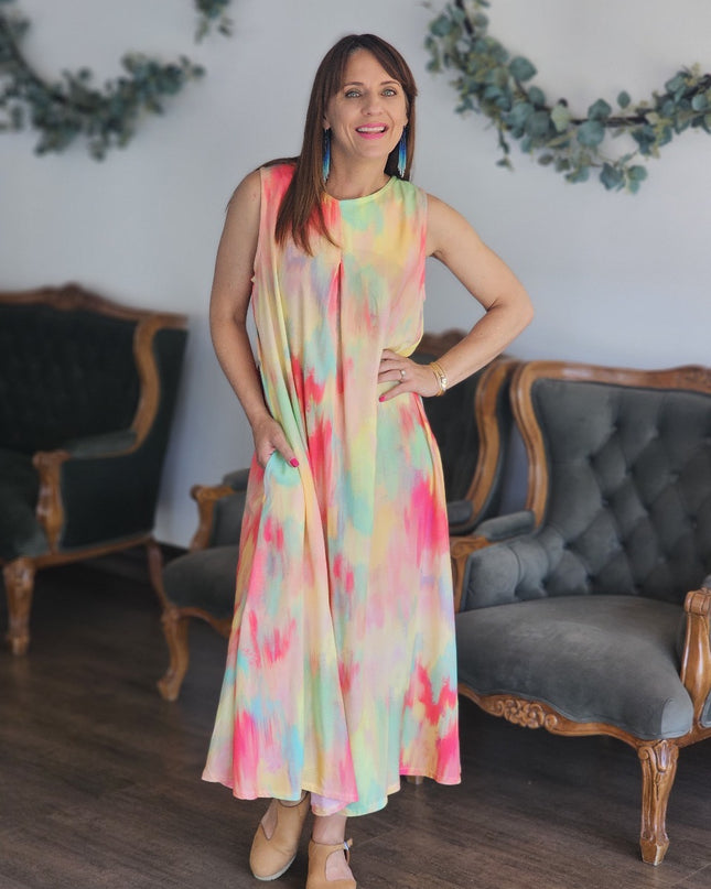 Louise Dress - Sorbet