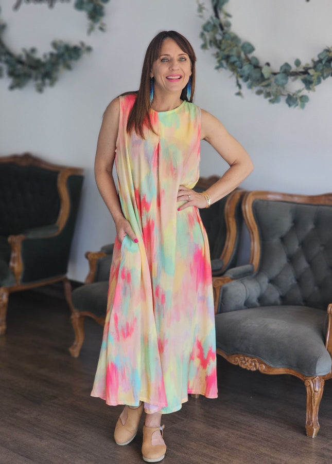 Louise Dress - Sorbet