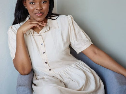 Alex Classic Cream Dress