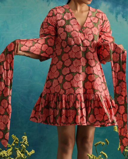 Strawberry Fields Knotted Dress