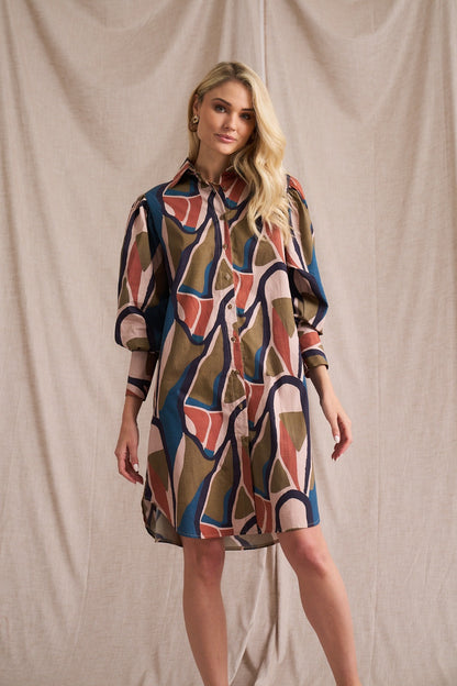 Retro Cotton Dress