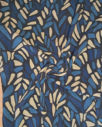 Scarlet Dress - Midi Indigo Reef