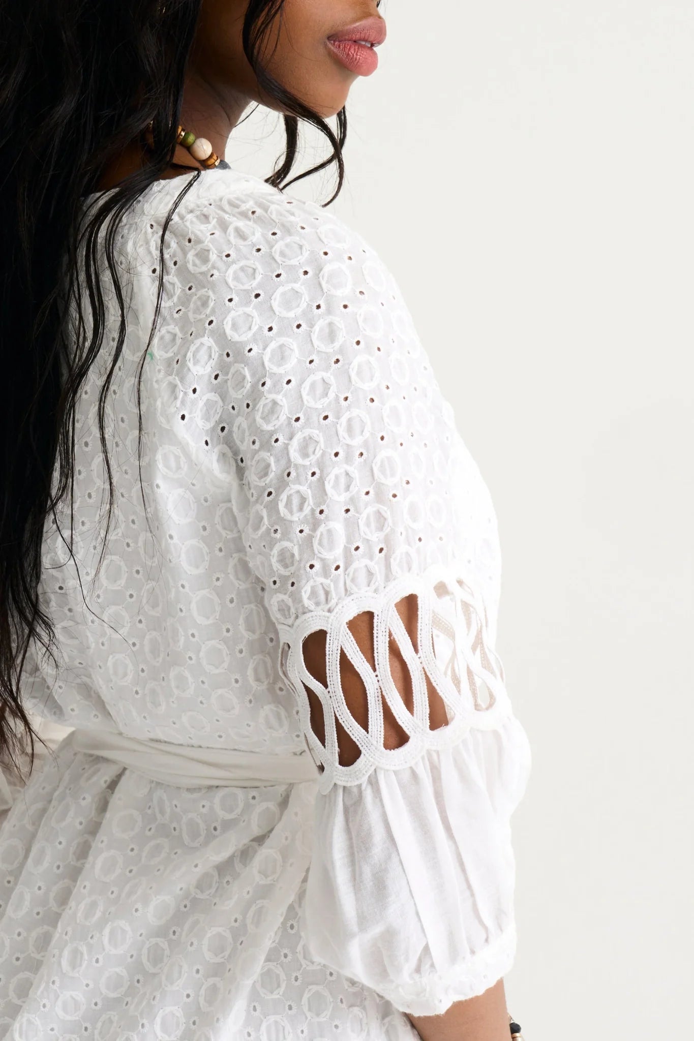 Macrame Midi Dress