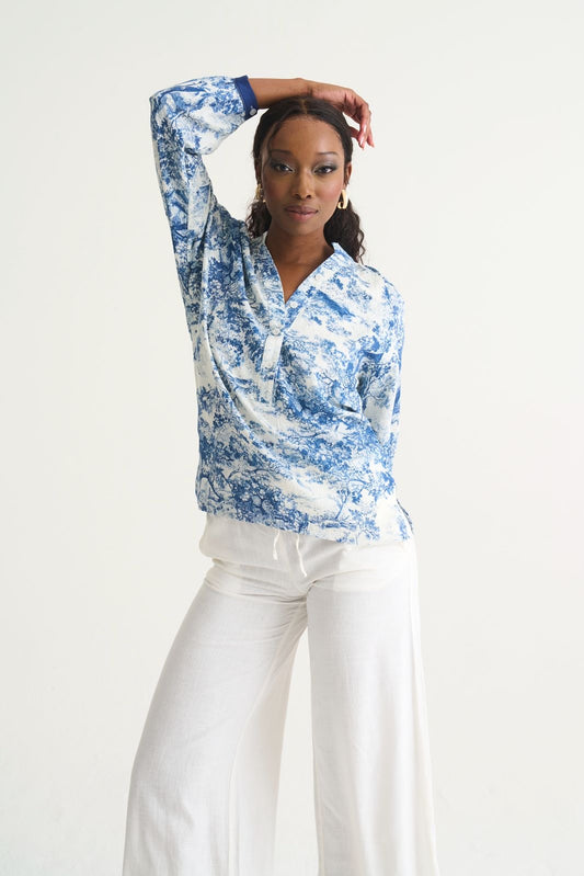 Tunic Top - French Navy