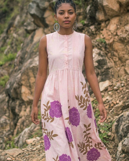 Blushed Floral Dress