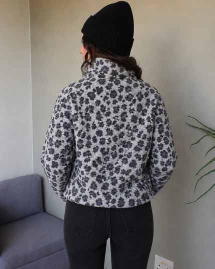 Fleece Jacket - Leopard