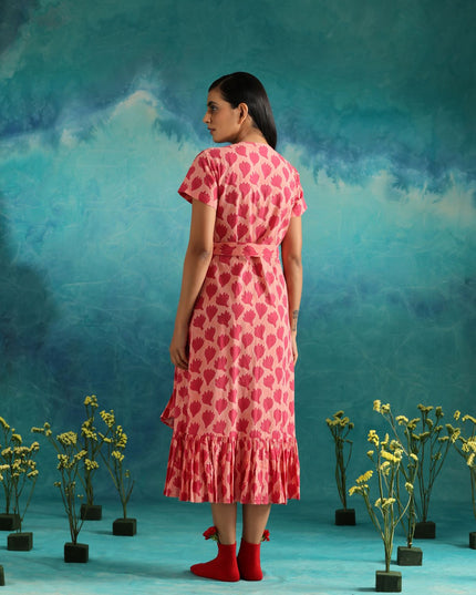 Pinky Promise Wrap Dress