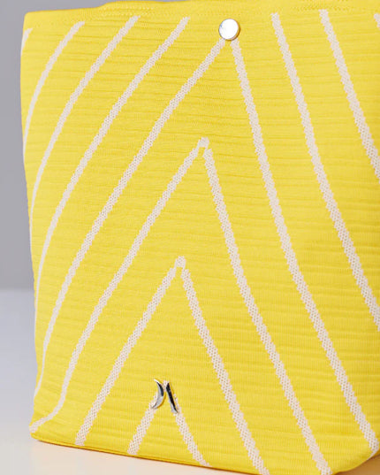 Woven Handbag Yellow
