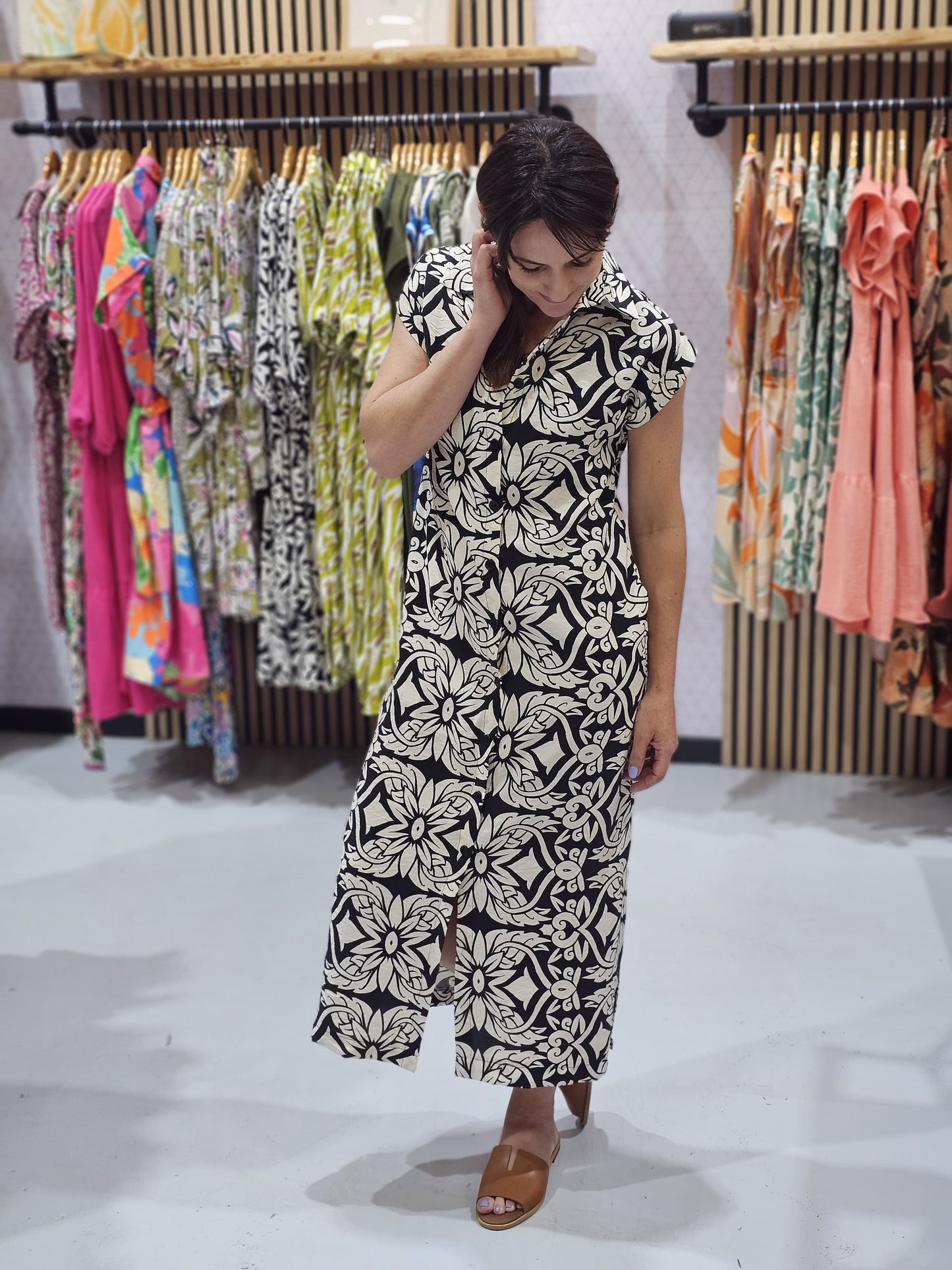 Charlotte Dress - Mono