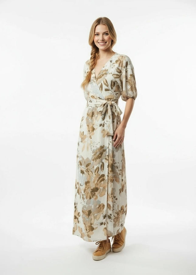 Nicole Wrap Dress - Desert Floral