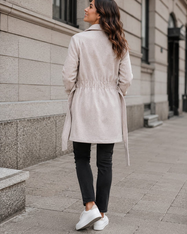 Maddison Mini Coat - Rose