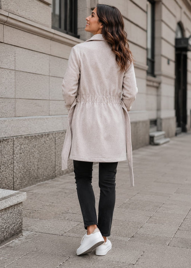 Maddison Mini Coat - Rose