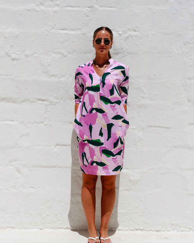 Maia Brushstroke Dress
