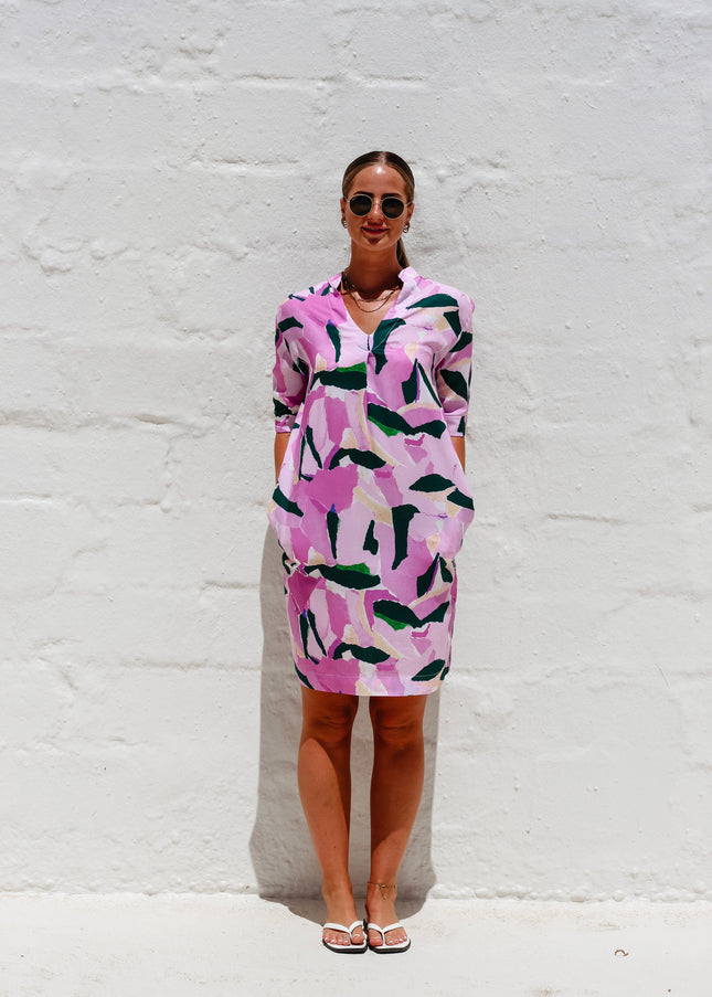 Maia Brushstroke Dress