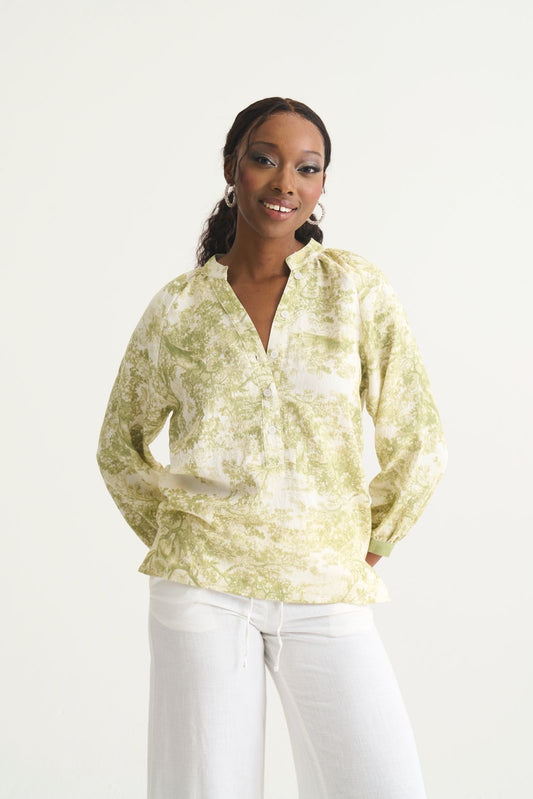 Tunic Top - Soft Green