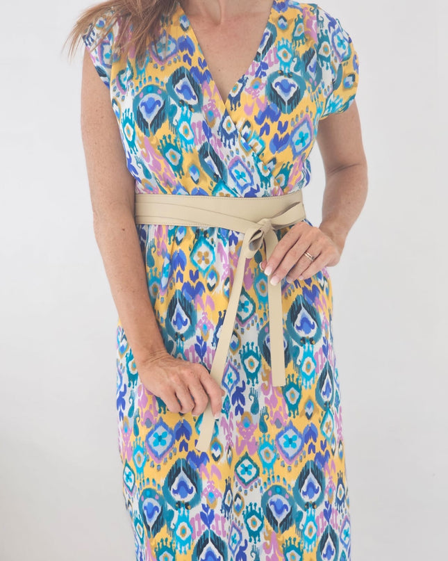 Tanna Wrap Belt Beige