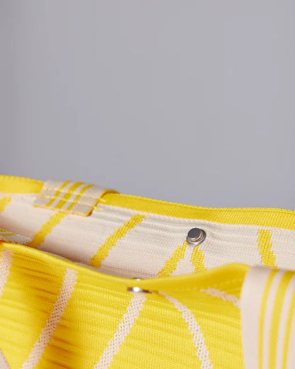 Woven Handbag Yellow