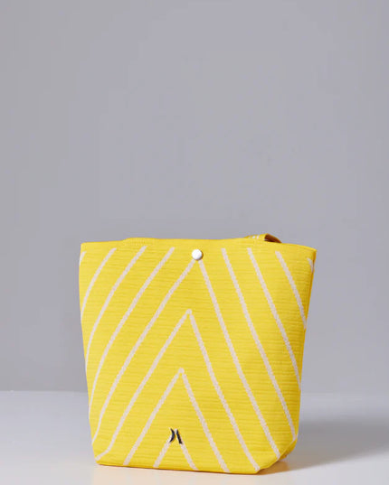 Woven Handbag Yellow