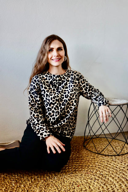 Leopard Print Top