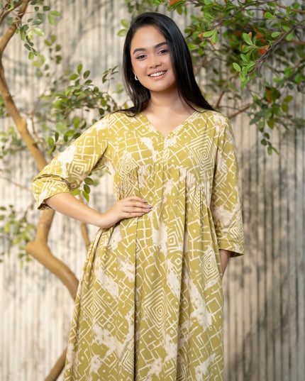 Abstract Pattern Dress