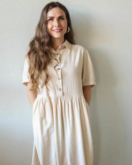 Alex Classic Cream Dress