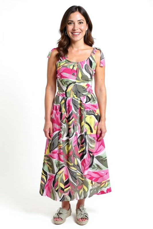Steph Dress - Spring Joy