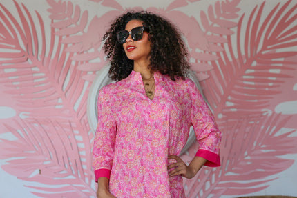 Constance Dress - Pink