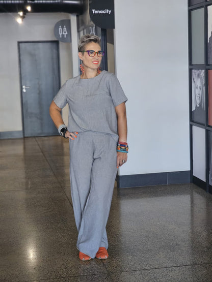 Sandra Pants Silver