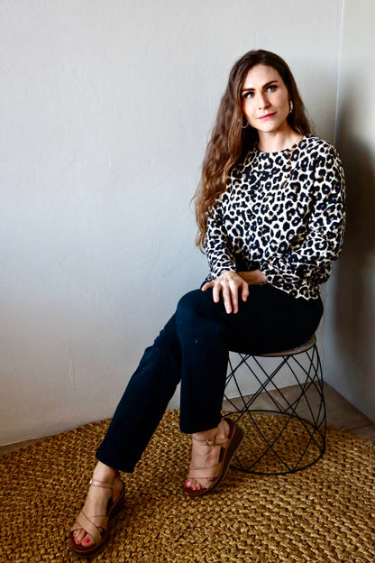Leopard Print Top