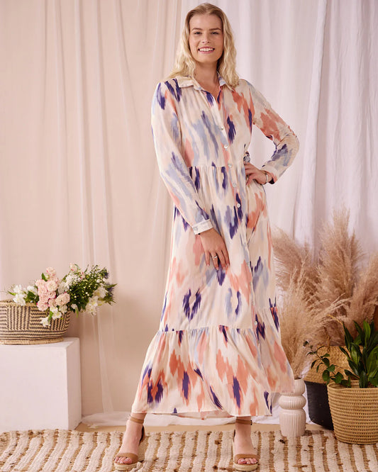 Maddison Maxi Foliage Dress