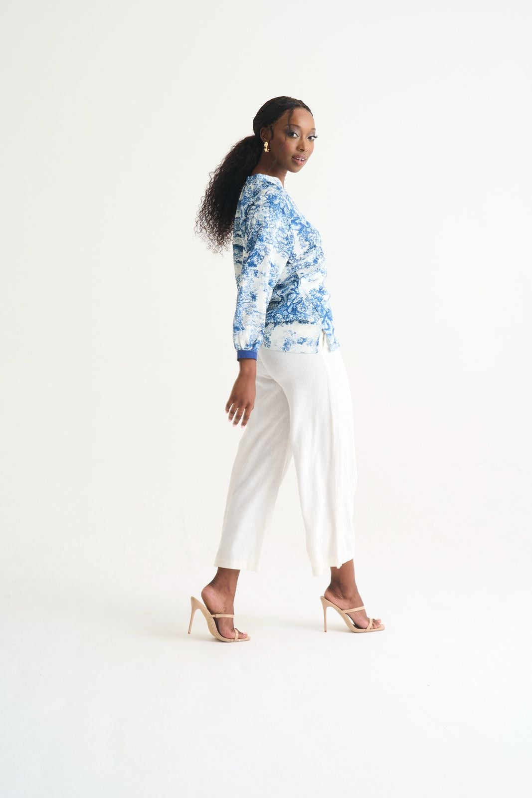 Tunic Top - French Navy