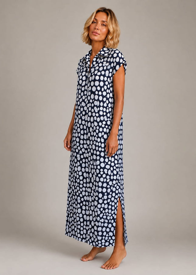 Black Dotted Dress