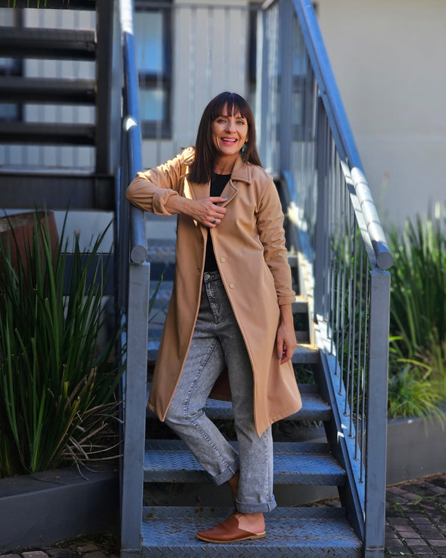 Jane Coat Soft Shell - Camel