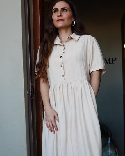 Alex Classic Cream Dress
