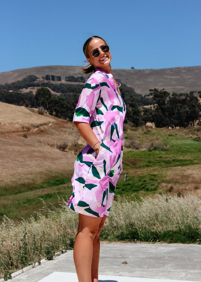 Maia Brushstroke Dress