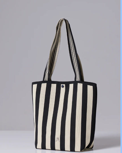 Woven Handbag Stripe