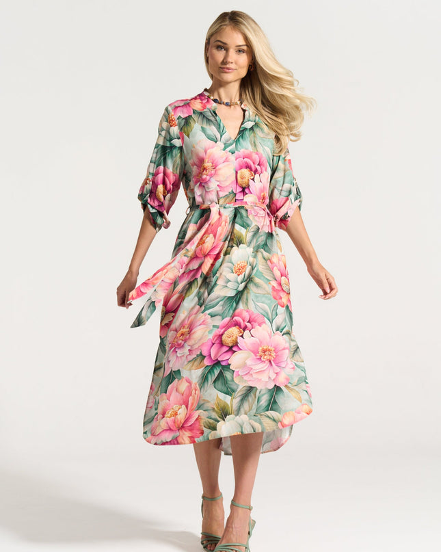 Sandy Tunic Pink Daisy