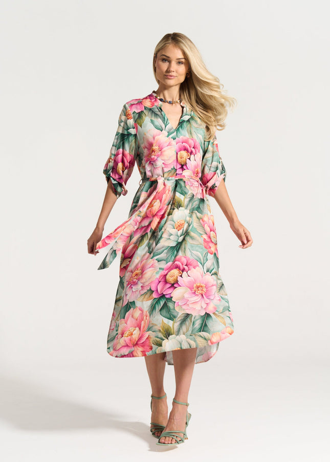 Sandy Tunic Pink Daisy