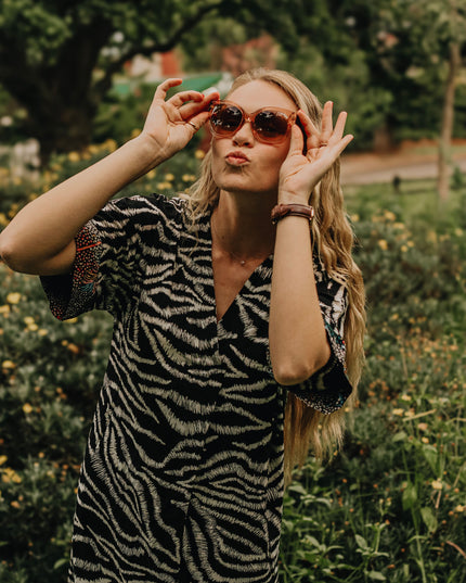 Larissa Zebra Dress