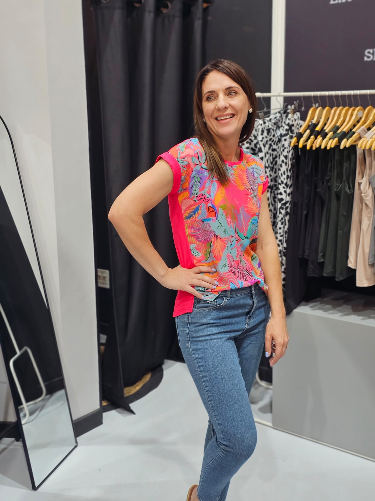 Simone Jungle Joy Top