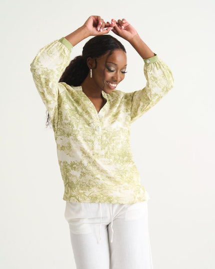 Tunic Top - Soft Green