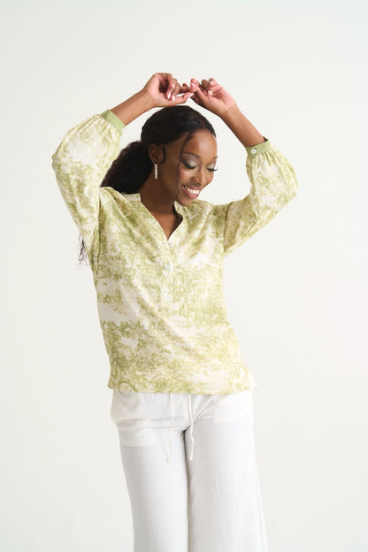Tunic Top - Soft Green