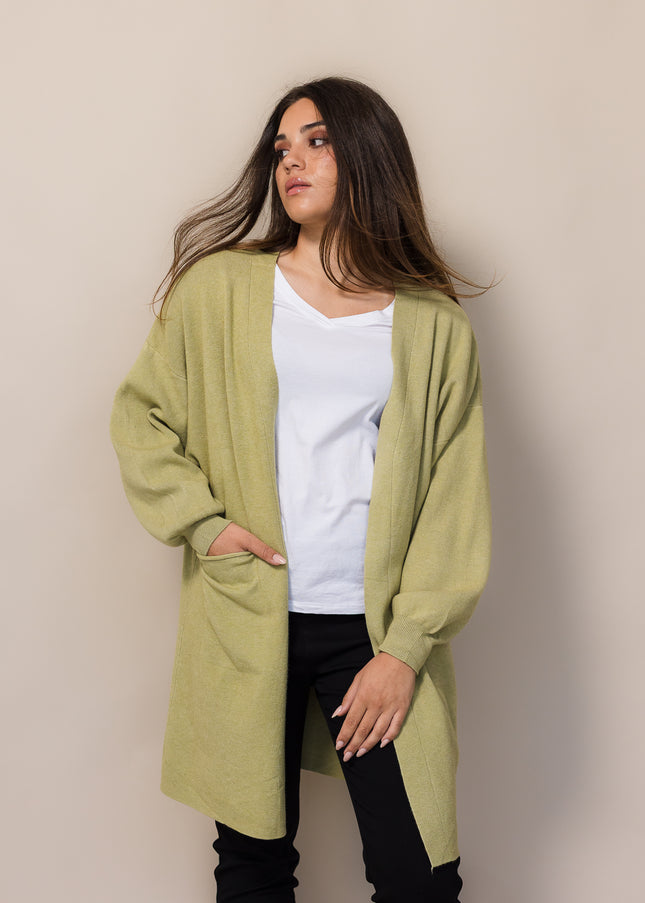 Arch Cardi Coat - Sage