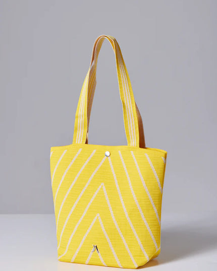 Woven Handbag Yellow