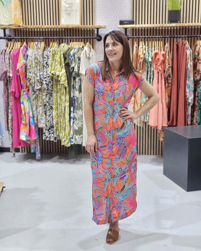 Charlotte Dress - Jungle Joy