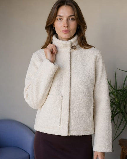 Fleece Jacket - Cream
