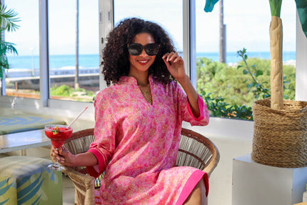 Constance Dress - Pink