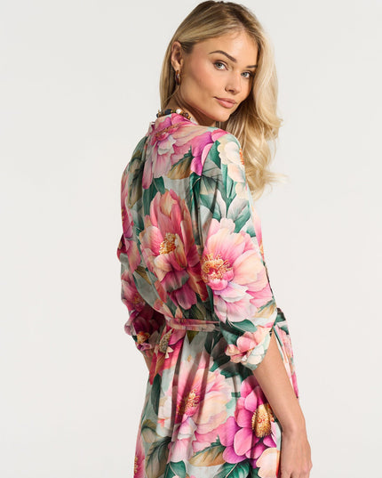 Sandy Tunic Pink Daisy