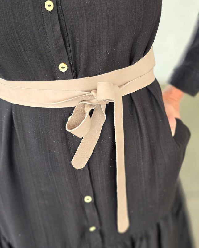 Tanna Wrap Belt Beige