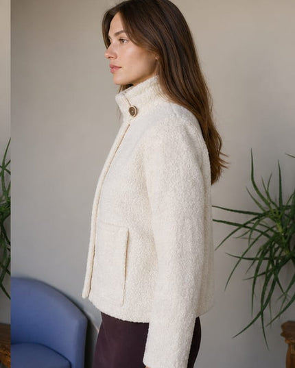 Fleece Jacket - Cream